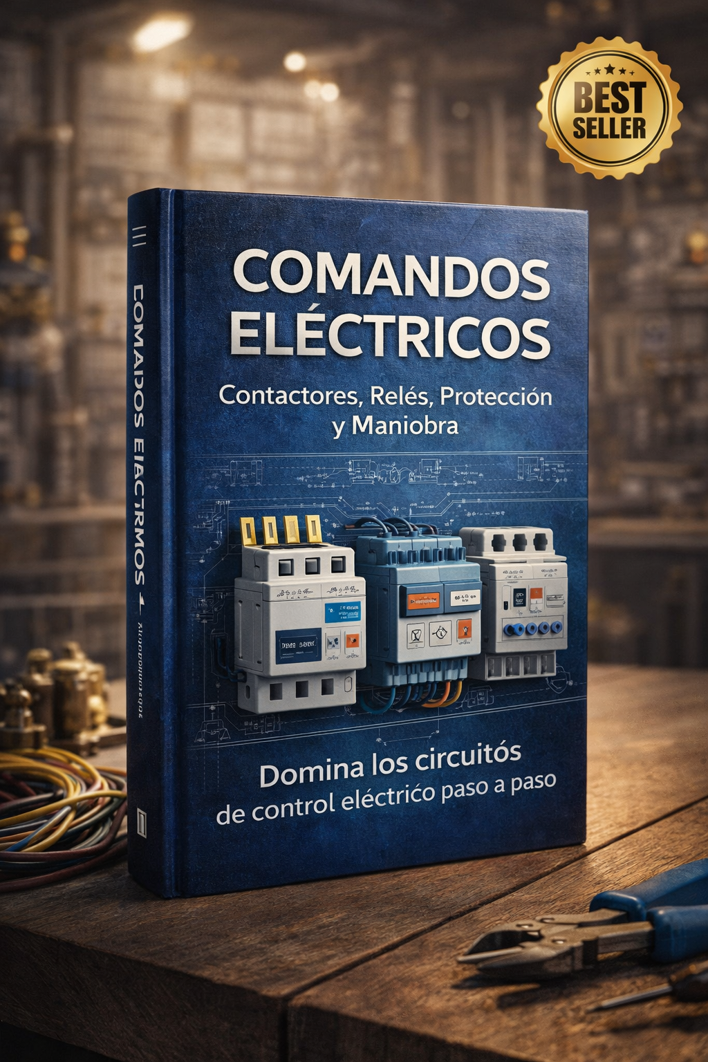 GUIA COMPLETA DE COMANDOS ELCTRICOS +370 PAGINAS CON ILUSTRACIONES REALISTAS + 6 LIBROS INCLUIDOS 🎁!!